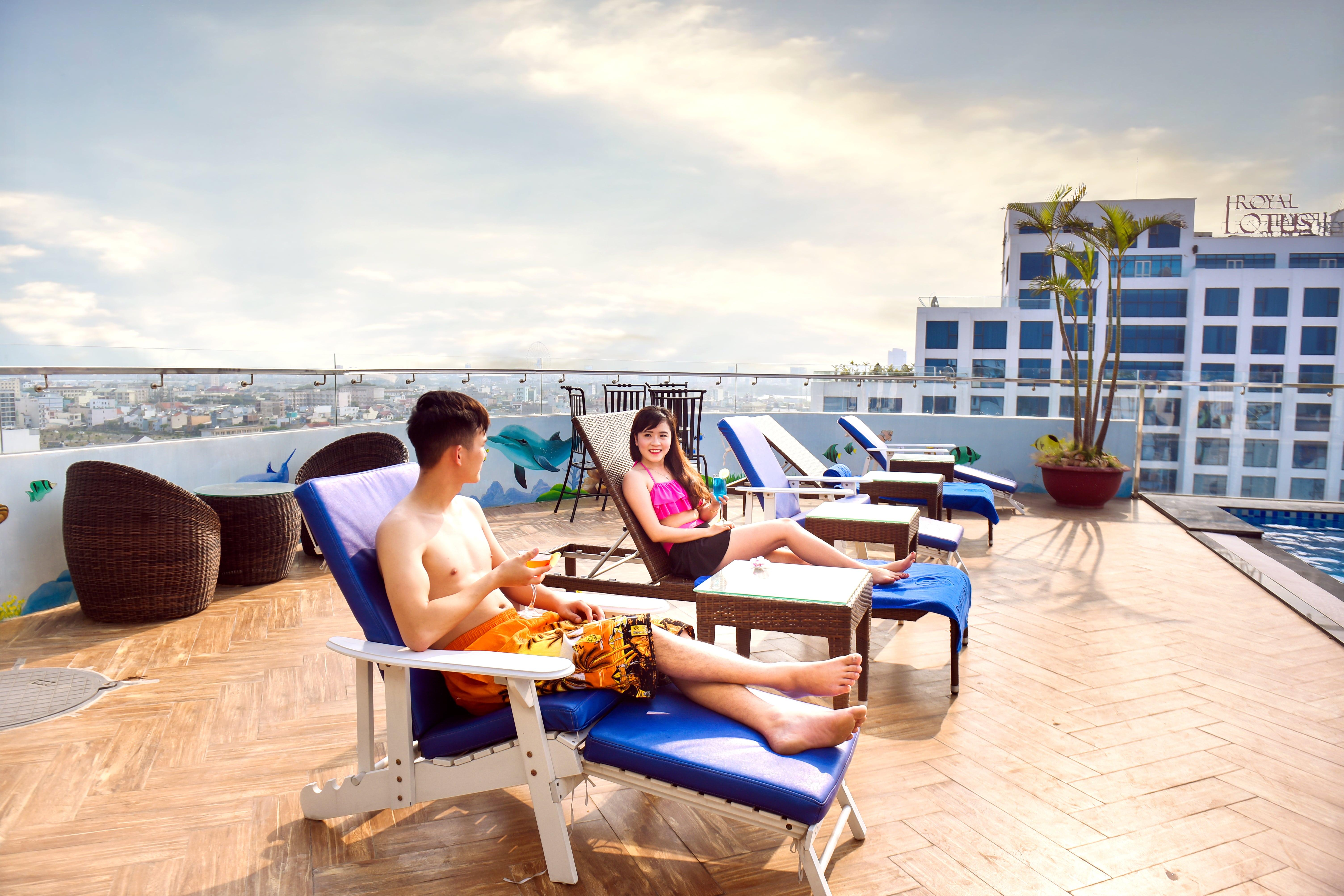 Ritzy Boutique Hotel Da Nang Beach Esterno foto